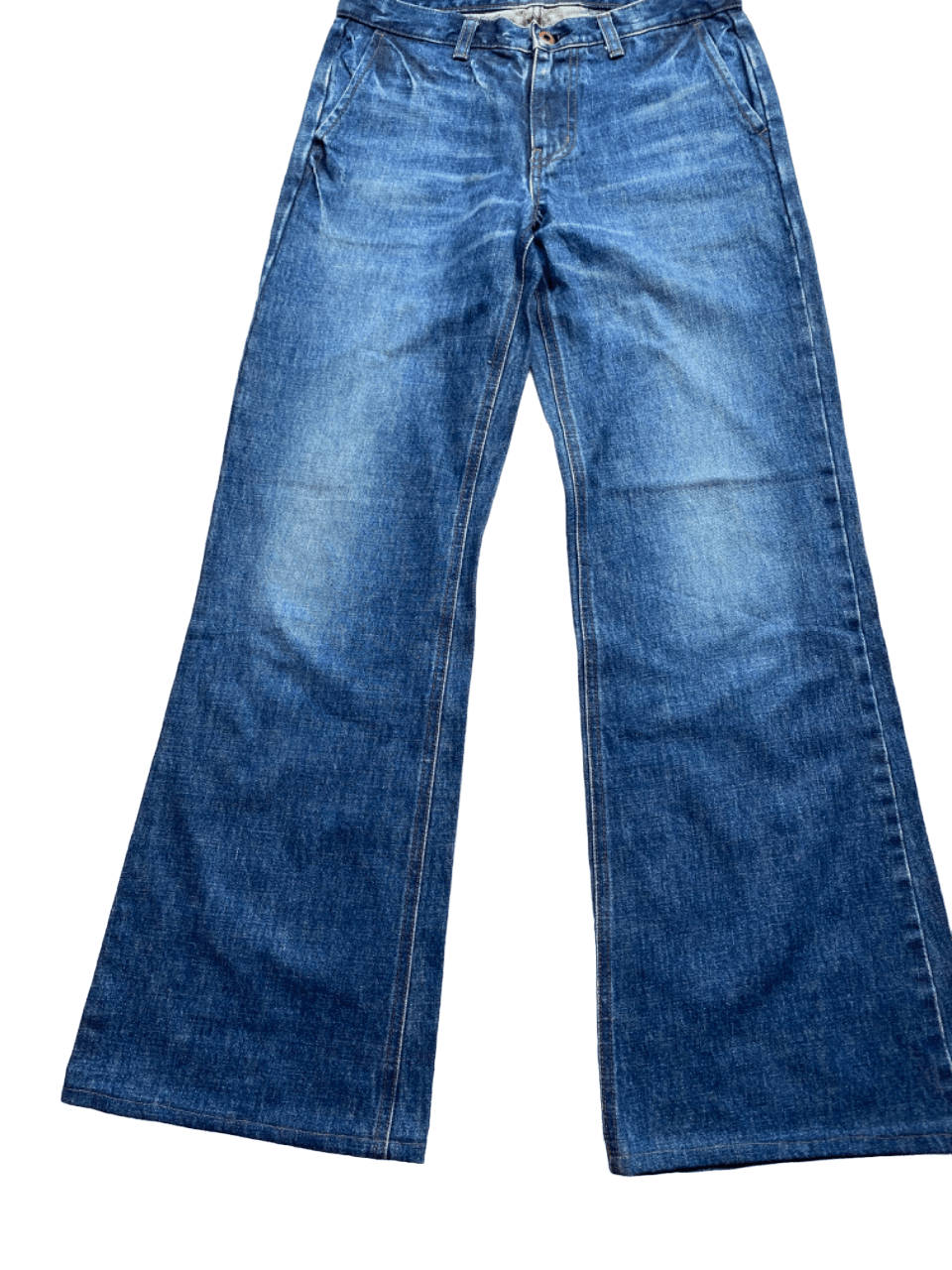 Flared Loose Japanese DMG Denim