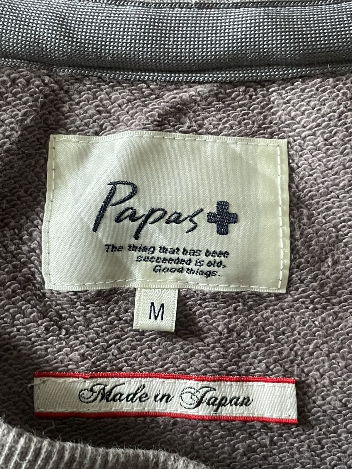 Japanese Brand Papas Big Logo 86 Sweatshirt Size US M / EU 48-50 / 2 - 3 Thumbnail