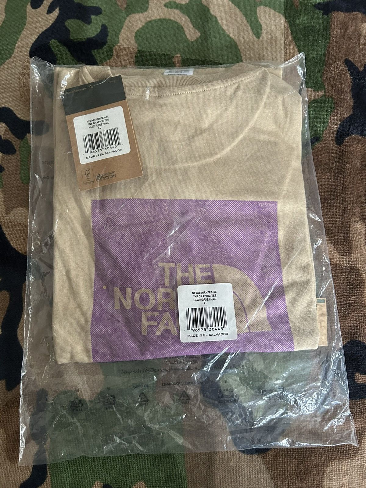 Supreme × The North Face Supreme The North Face S/S Top / Tee Khaki XL SS24 Size US XL / EU 56 / 4 - 3 Thumbnail