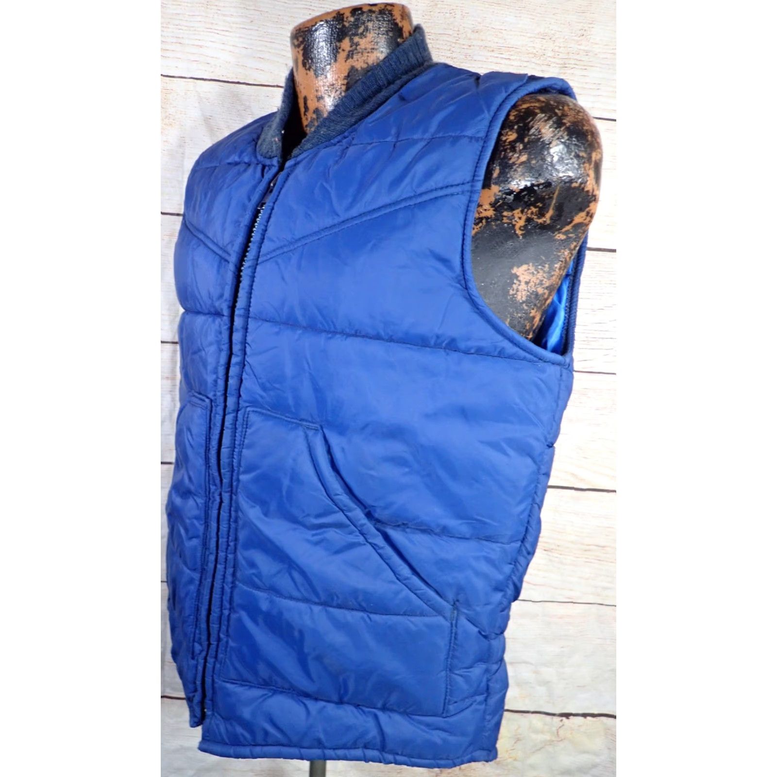 Walls Walls VTG Blizzard Pruf Insulated Vest Vtg Walls Blizzard Pruf Insulated Vest USA Navy Made in the USA Mens M Regular You Size US M / EU 48-50 / 2 - 2 Thumbnail