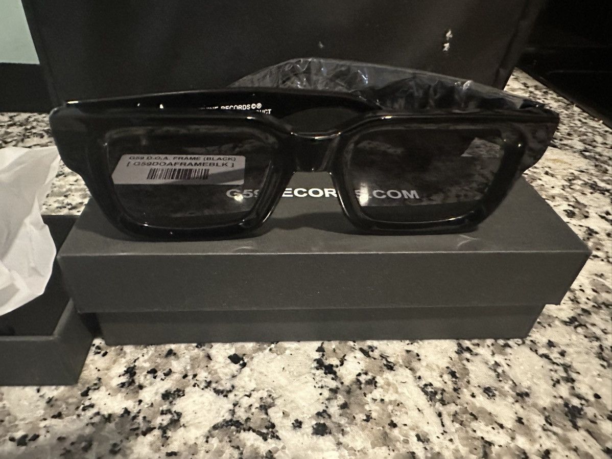image of G59 Records G59 Black Sunglasses New, Men's