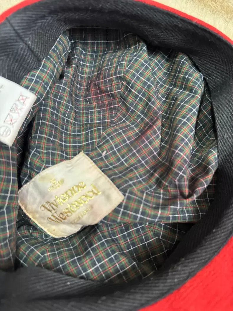 Vivienne Westwood Vivienne Westwood Red Newsboy Cap Size ONE SIZE - 7 Thumbnail