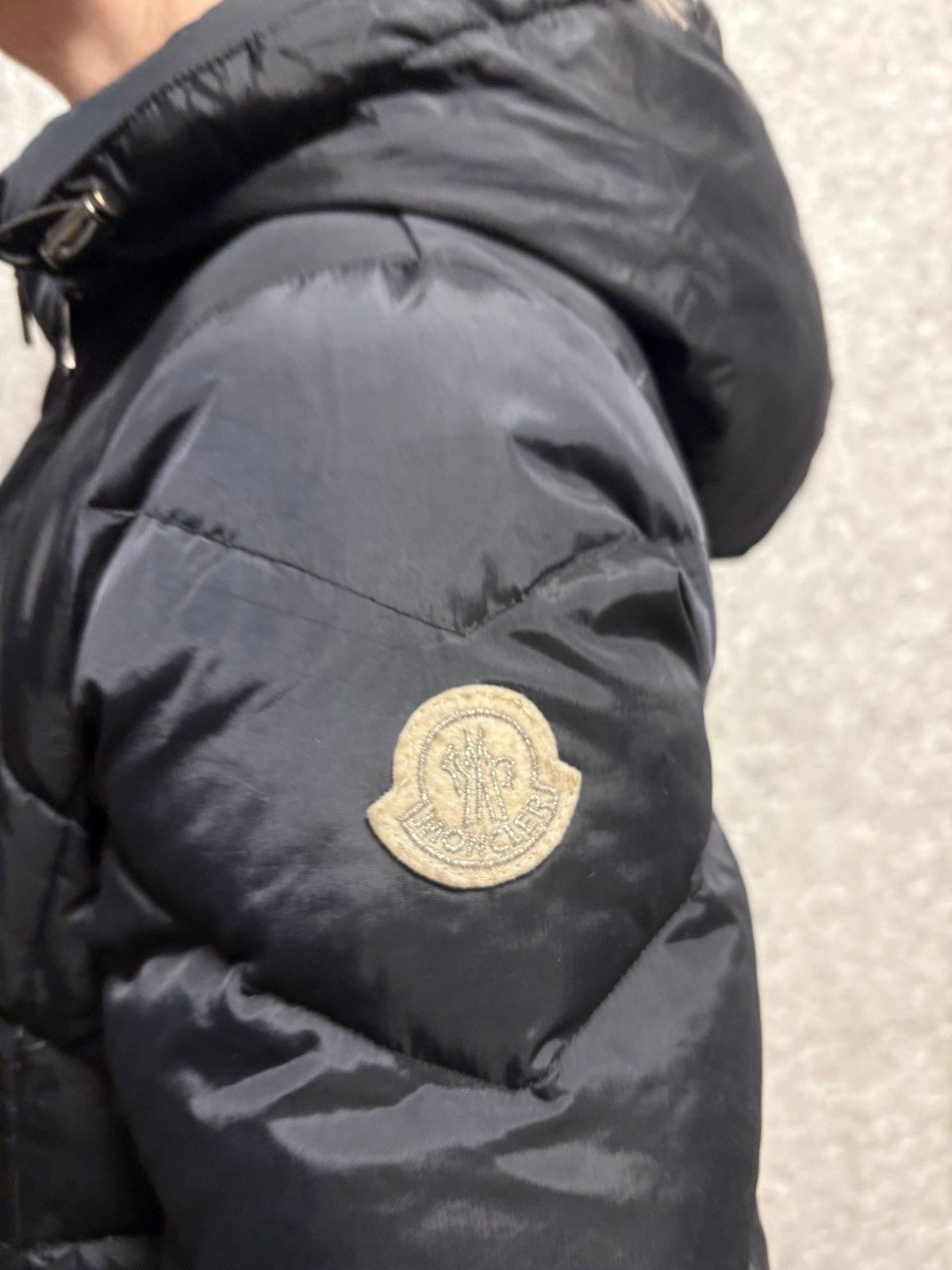 Moncler Moncler Long Black Puffer Coat | Kids 14/164, Fits Women's M Size S / US 4 / IT 40 - 3 Thumbnail