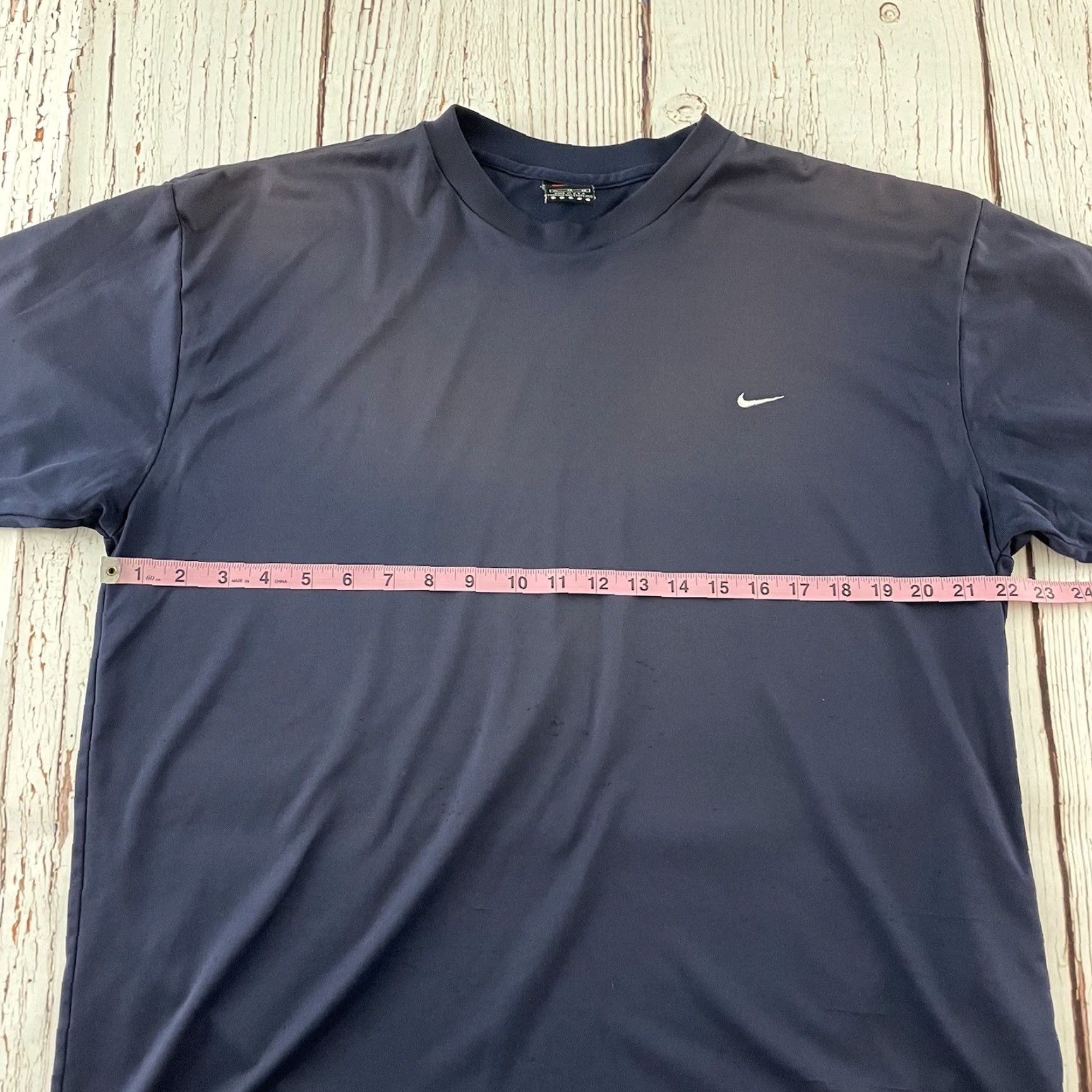 Nike VINTAGE Nike Essential Check Short Sleeve T-Shirt Blue XL Mens USA Pattern Check Shirt Nike Essential Check USA Made in USA Size US XL / EU 56 / 4 - 6 Thumbnail