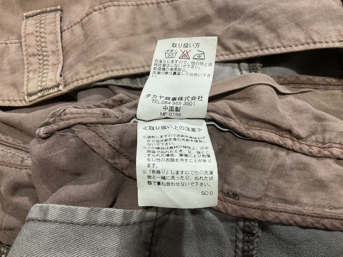 Japanese Brand × Le Grande Bleu (L.G.B.) × Marithe + Francois Girbaud 🔥Rare Vintage Marithe Francois Girbaud Bondage Cargo Pants Size US 34 / EU 50 - 13 Thumbnail