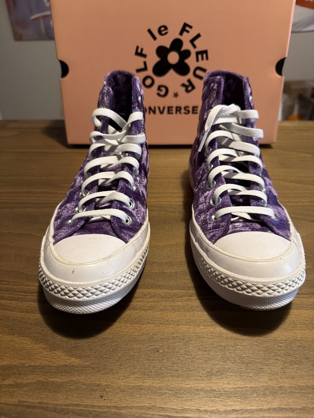 Converse × Golf le Fleur Converse x Golf le Fleur Quilted Velvet Size US 8.5 / IT 38.5 - 4 Thumbnail