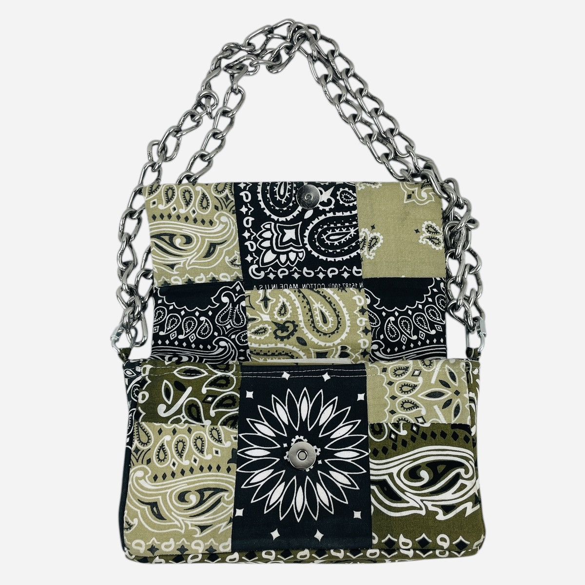 Other 2020 Ltd Ed Palyce Savage LA Sage/ Olive Green Bandana Purse Size ONE SIZE - 3 Thumbnail