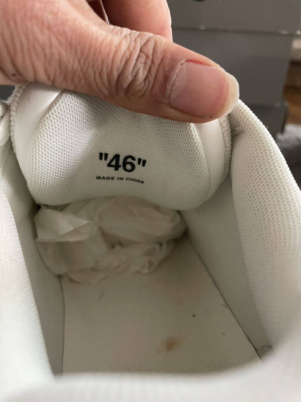Off-White Off White Out of Office White/Black Size US 13 / EU 46 - 7 Thumbnail