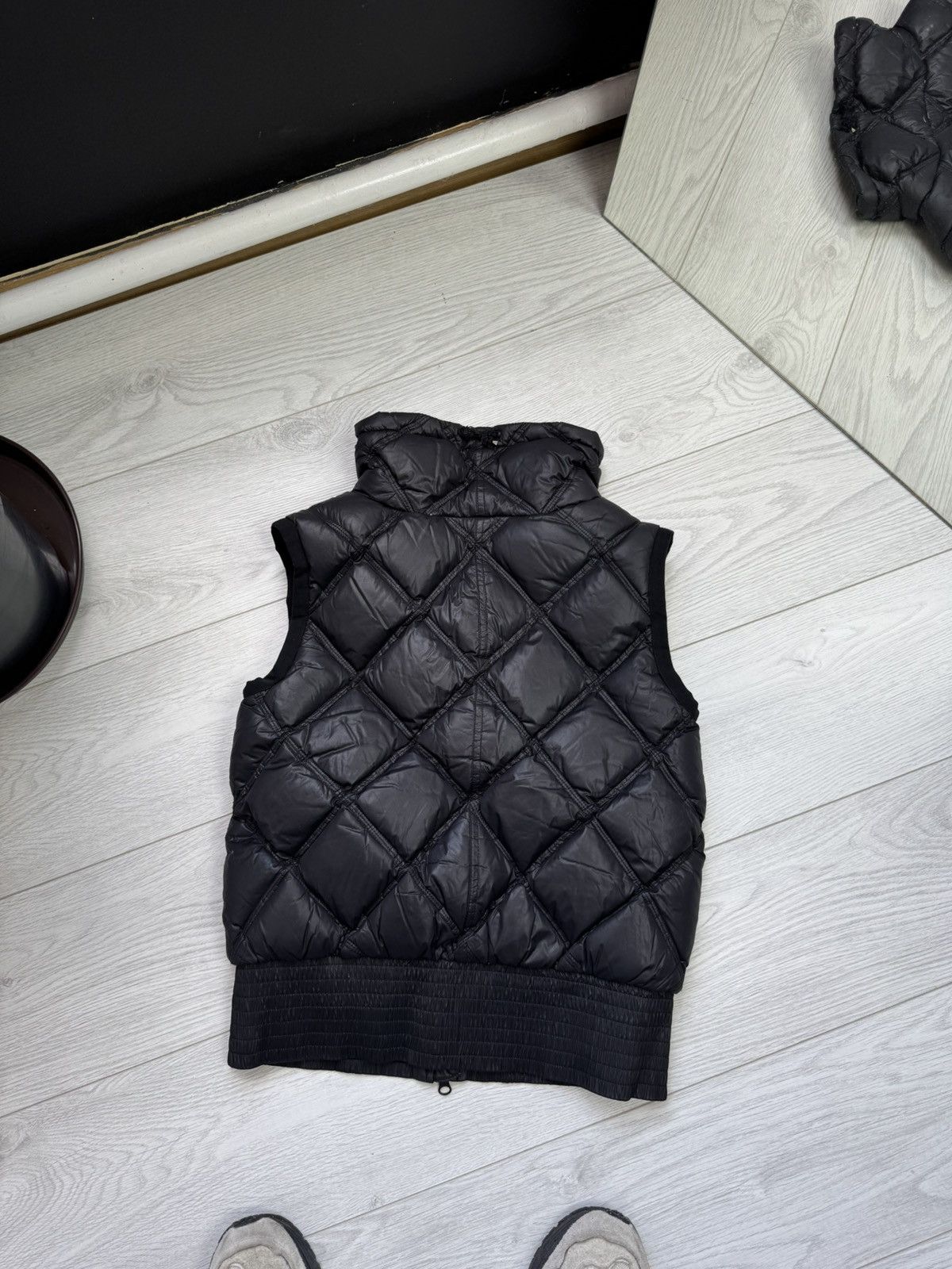 Nike × Vintage Nike 90s Vintage Puffer Woman Vest Faded Swoosh Y2K Size M Size S / US 4 / IT 40 - 4 Thumbnail