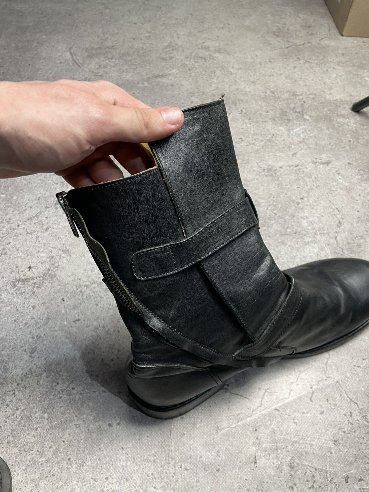 Officine Creative Rare Officine Creative Leather Zip Boots Size US 11 / EU 44 - 9 Thumbnail