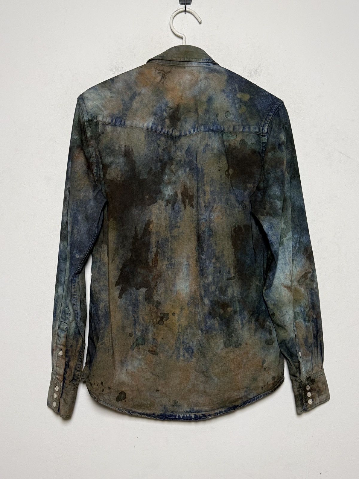 Acne Studios acne vintage mud travis denim shirt tie dye y2k Size US S / EU 44-46 / 1 - 7 Thumbnail