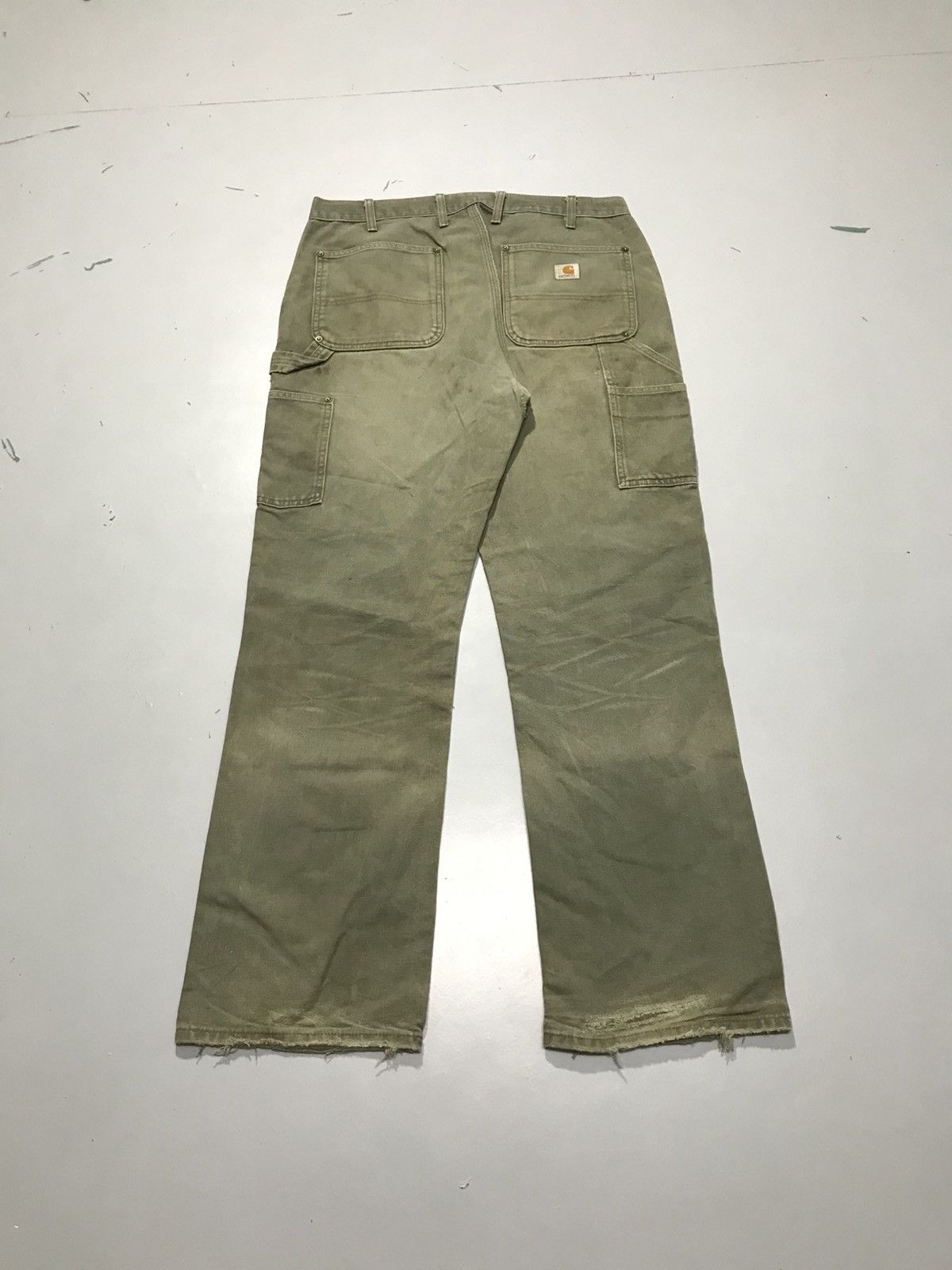 Carhartt Vintage carhartt EB136 MOS damaged carpenter Size US 34 / EU 50 - 2 Thumbnail