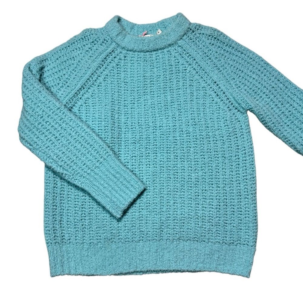 Vineyard Vines NWT New Vineyard Vines Wool Blue Cozy Fisherman Ribbed Swea Size M / US 6-8 / IT 42-44 - 5 Thumbnail