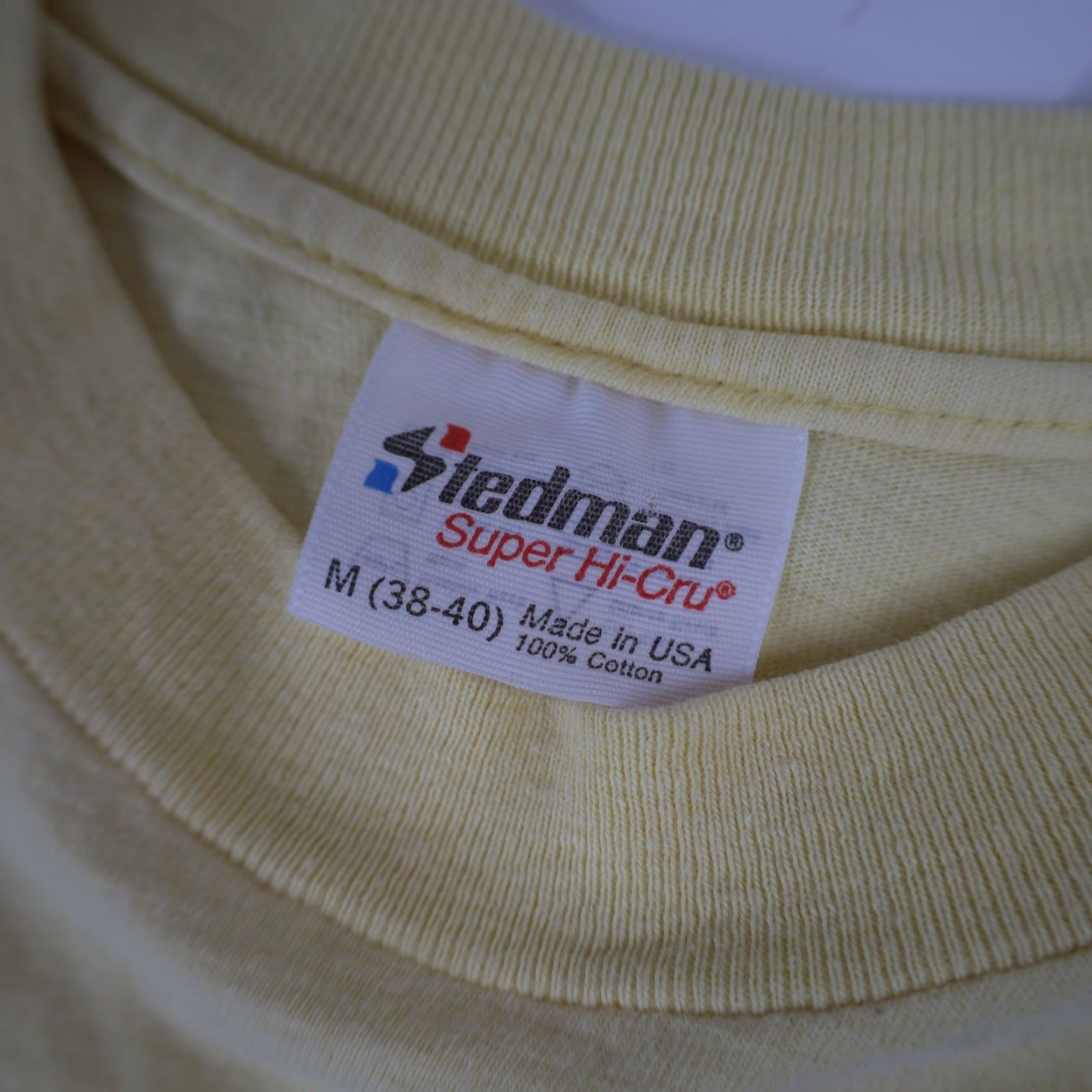 Vintage VINTAGE '82 San Diego California Mens T Shirt Graphic Tourist Yellow M Size US M / EU 48-50 / 2 - 6 Thumbnail