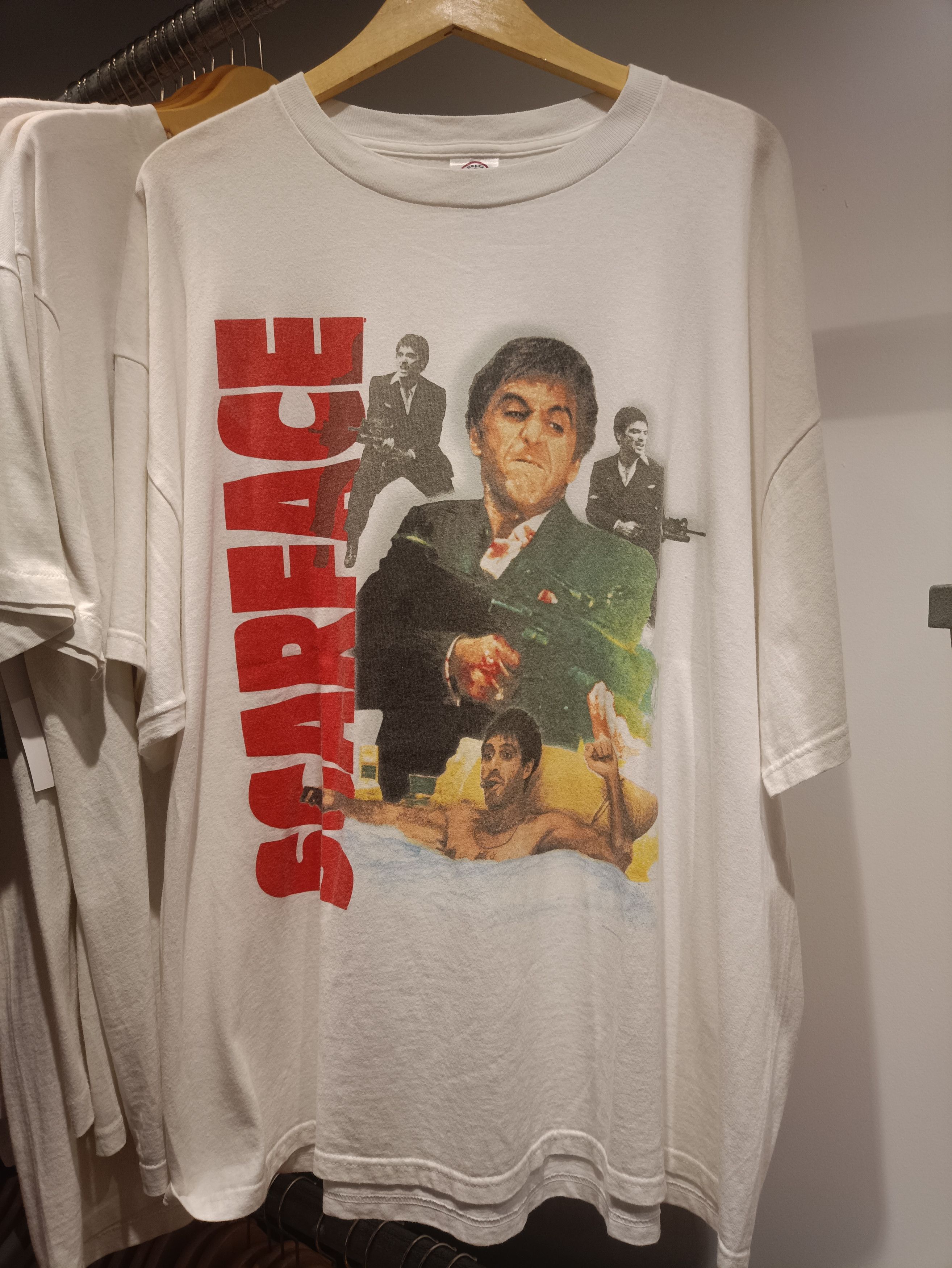 Vintage scarface Tony Montana big print Size US XXL / EU 58 / 5 - 1 Thumbnail