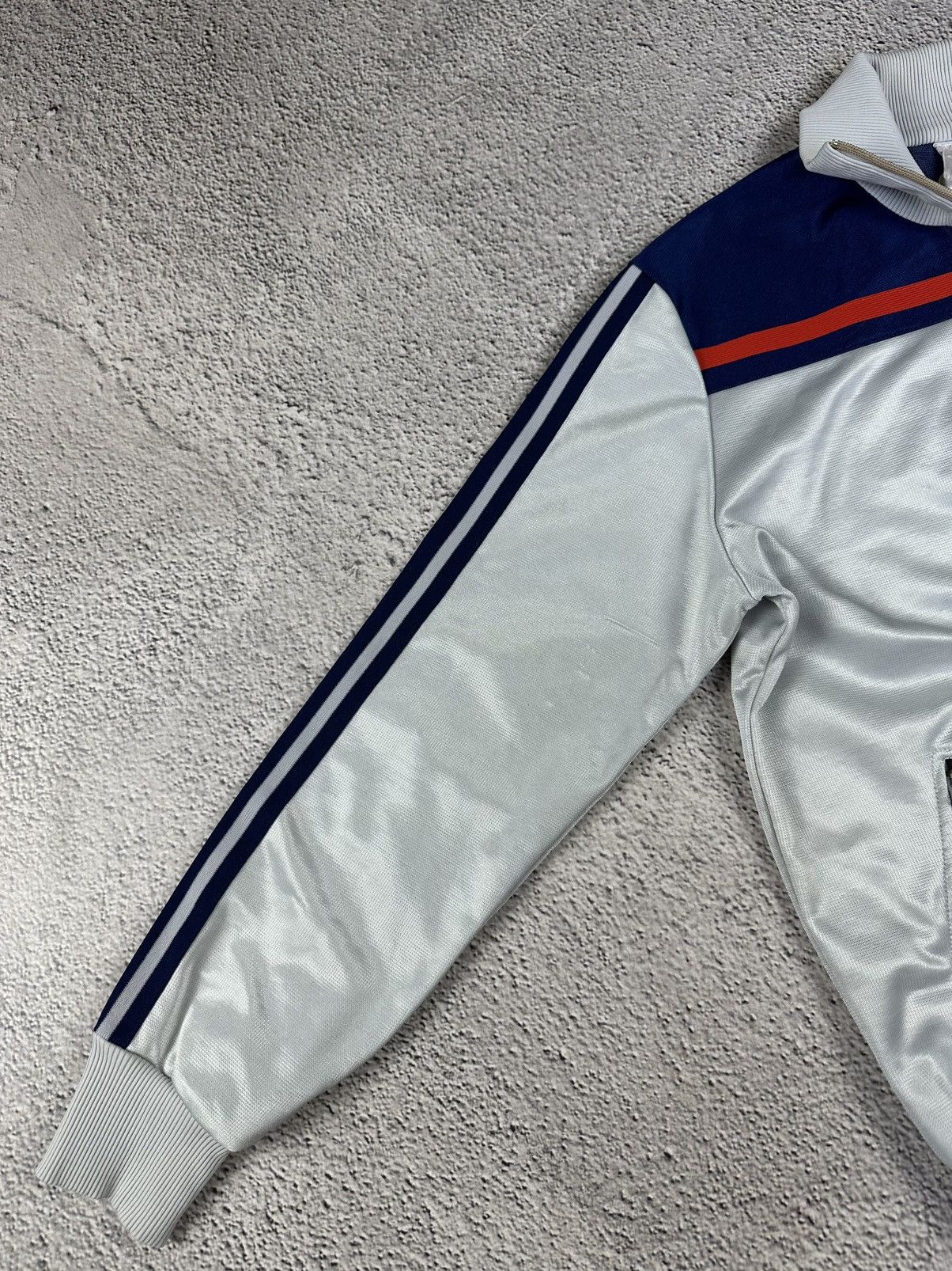 Adidas × Vintage Vintage Adidas Germany Olympic Zip Hoodie Soccer Jersey 90s Size US S / EU 44-46 / 1 - 14 Thumbnail