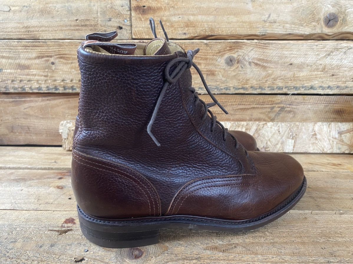 R.M. Williams R.M.Williams rickaby brown pebble lace-up boots uk 9G Size US 10 / EU 43 - 9 Thumbnail