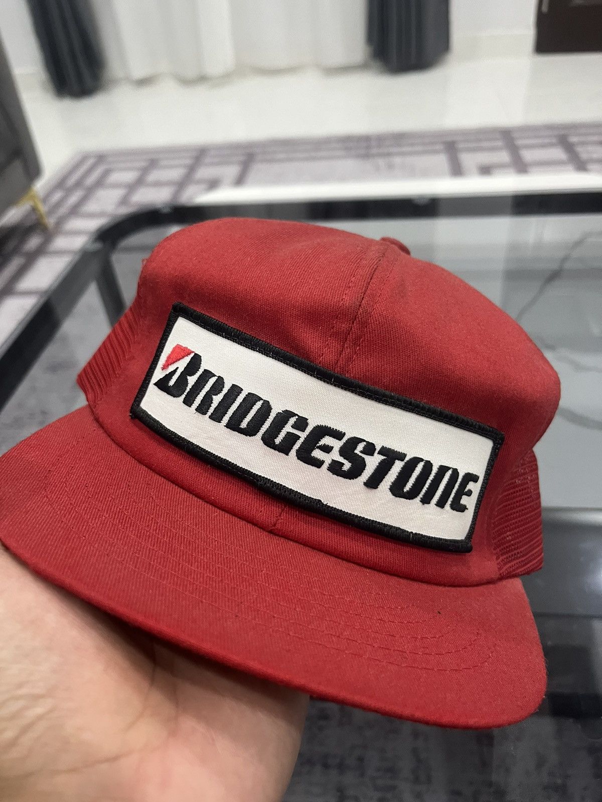 Vintage VINTAGE BRIDGESTONE BY SWINGSTER USA RACING HAT Size ONE SIZE - 2 Thumbnail
