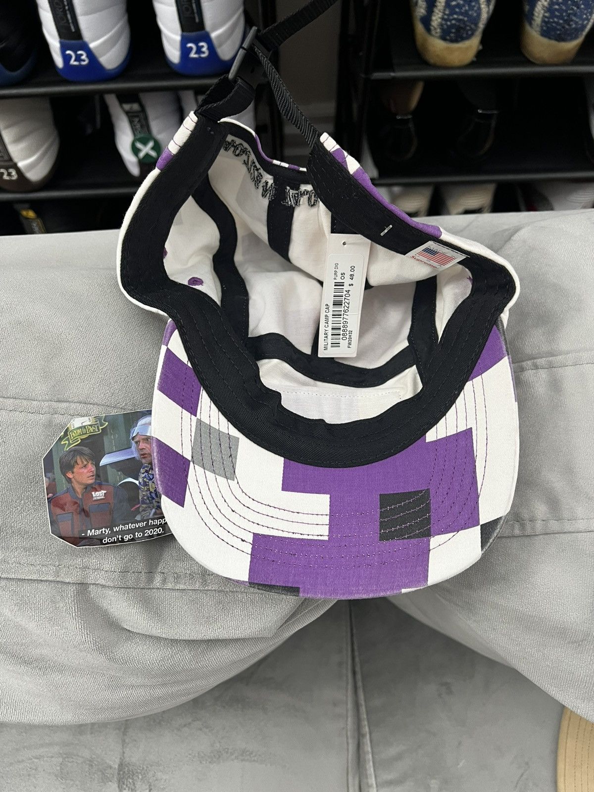 Supreme Supreme military purple cap Size ONE SIZE - 2 Thumbnail