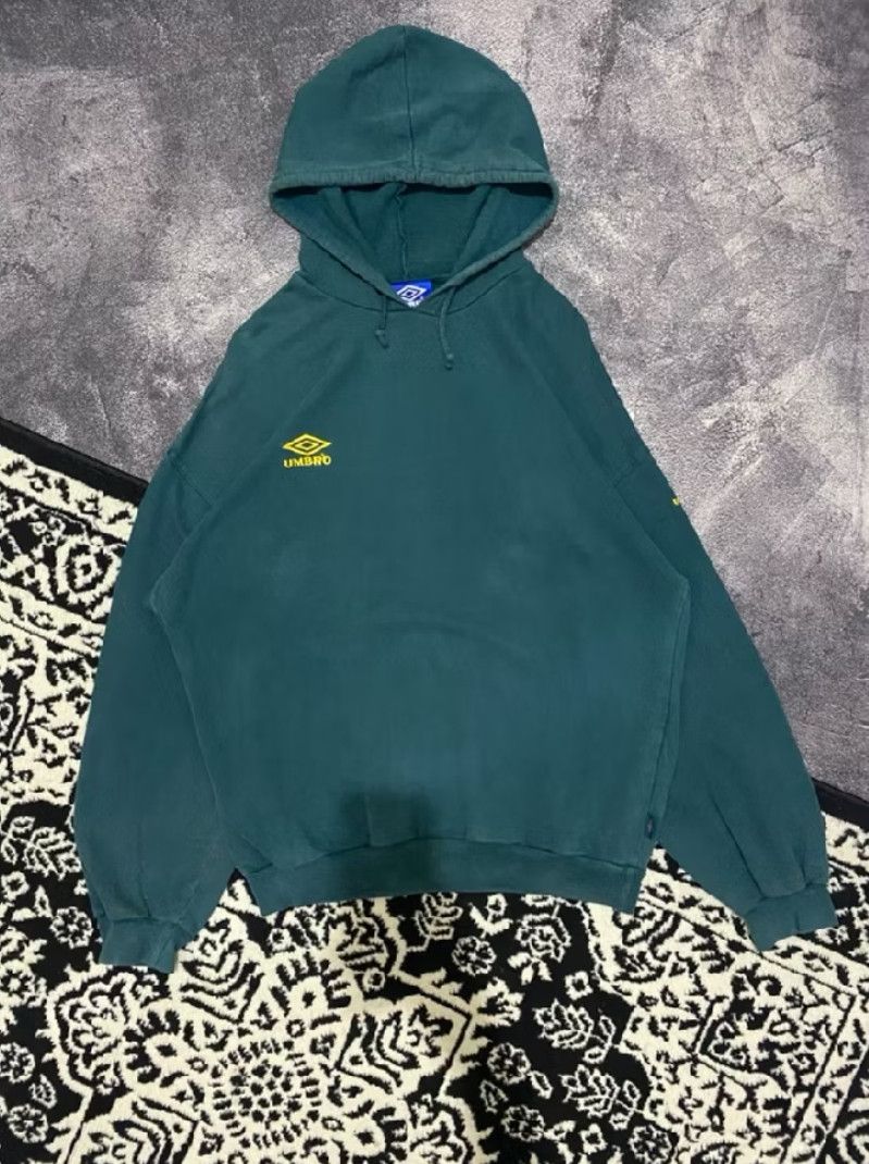Umbro Umbro Pullover Hoodie Green Size US M / EU 48-50 / 2 - 1 Thumbnail