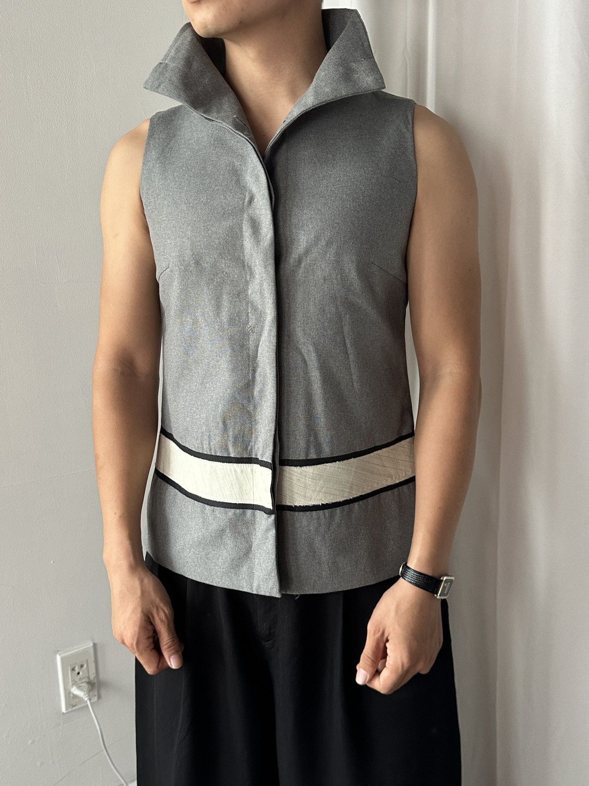 Yohji Yamamoto 1990s Yohji Yamamoto I Wish Hidden Button Sleeves Size US S / EU 44-46 / 1 - 2 Thumbnail