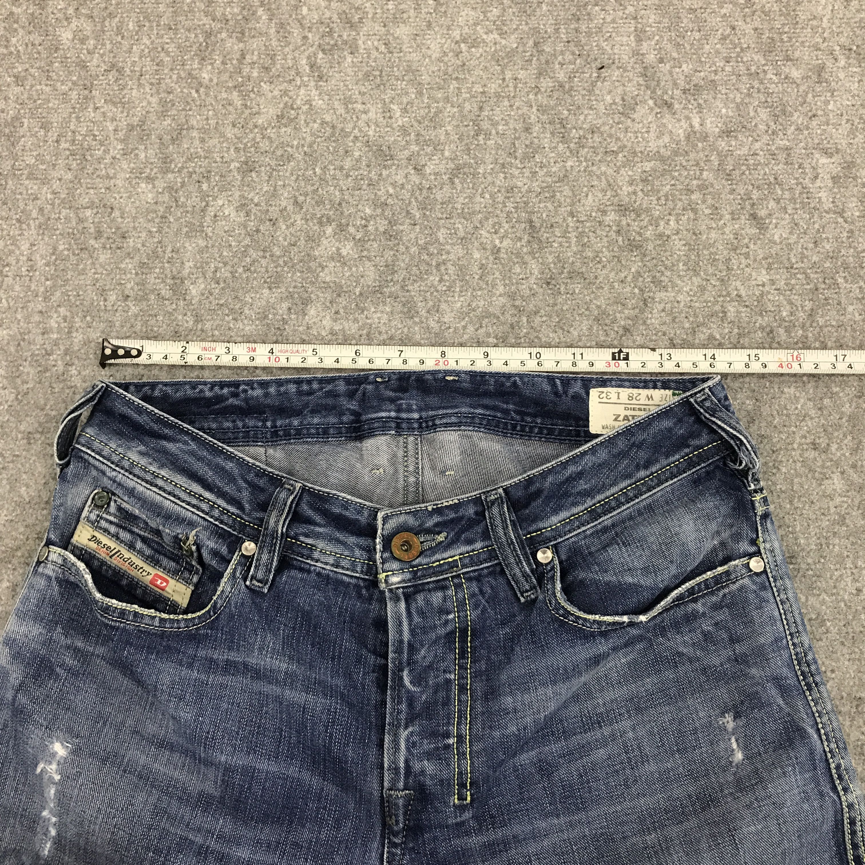 Diesel Bootcut Diesel industry distressed denim pants Size US 28 / EU 44 - 9 Thumbnail