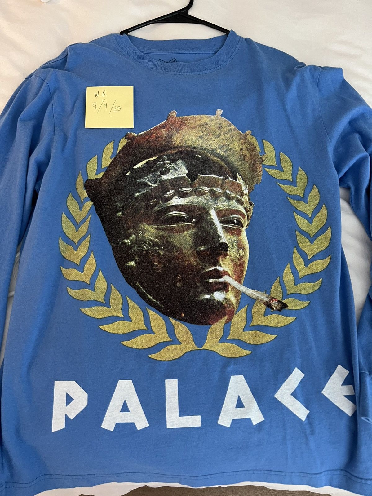 Palace Palace green god smoking long sleeve Size US M / EU 48-50 / 2 - 1 Thumbnail
