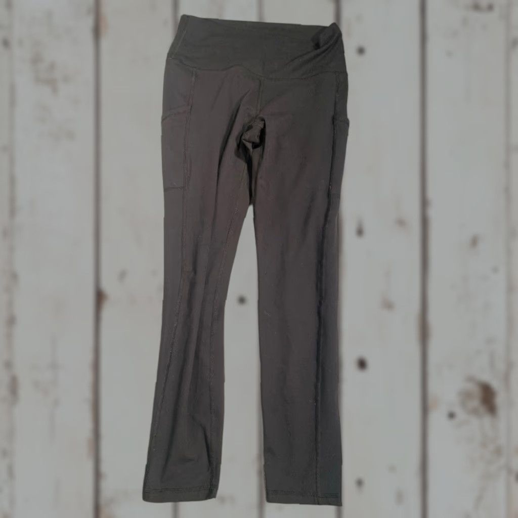 Vintage Aerie Hugger Legging Hi-Rise Black Large Women L Pants Ankle Comfort Hi-Rise Black Legging Size 36" / US 14 / IT 50 - 1 Thumbnail