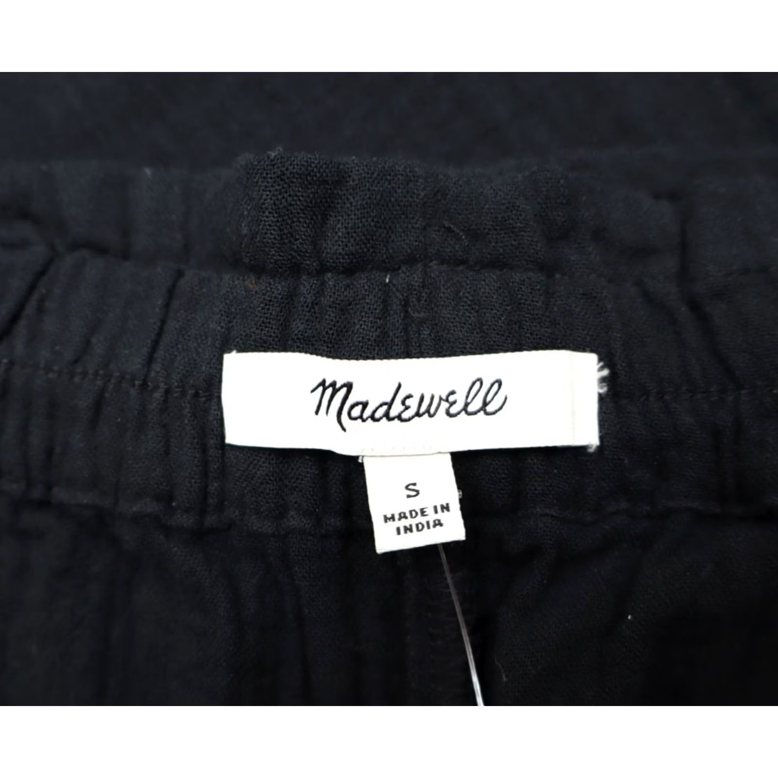 Madewell Madewell Pants Beach Cover Up Black S NEW Size 28" / US 6 / IT 42 - 4 Thumbnail