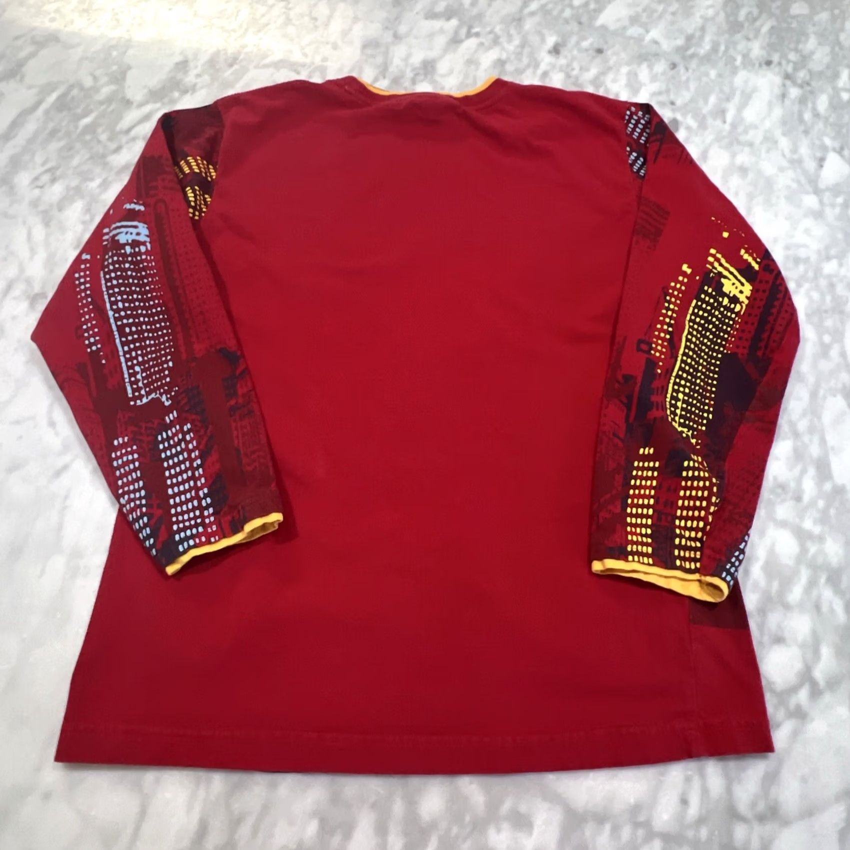 Vintage VINTAGE Paco Jeans Co Shirt Men’s XL Graphic Embroidery Paris Milan LA Chicago Red 3/4 Sleeve T-Shirt World Travel Men’s XL Embroidered Cotton Size US XL / EU 56 / 4 - 4 Thumbnail