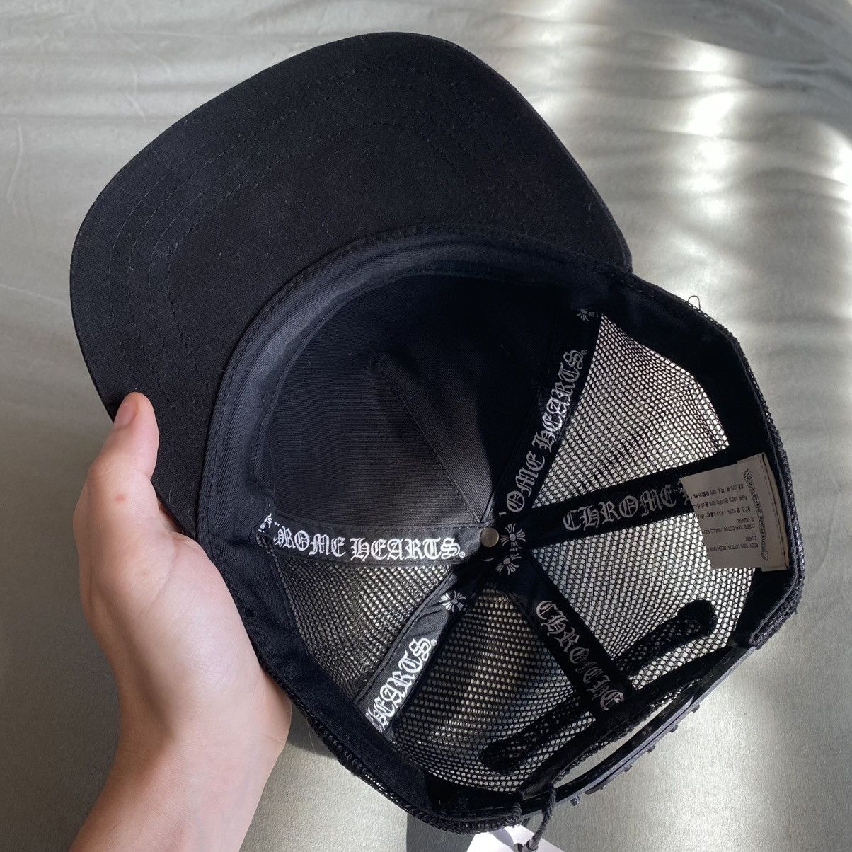 Chrome Hearts Chrome Hearts Leopard Pony Hair Triple Cross Patch Hat Size ONE SIZE - 5 Thumbnail