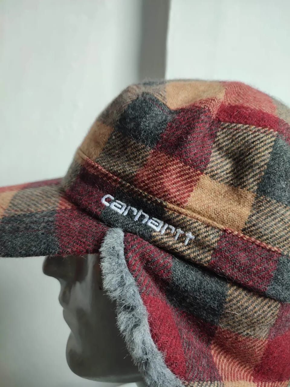Carhartt Carhartt Ear Flap Wool Hats Size ONE SIZE - 2 Thumbnail