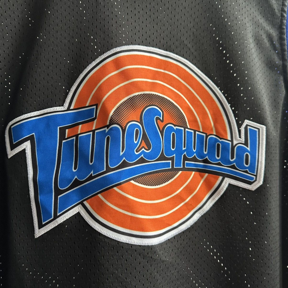 NBA × Warner Bros Vintage Tune Squad Space Jam TAZ #1 Champion NBA Jersey Size US XL / EU 56 / 4 - 5 Thumbnail