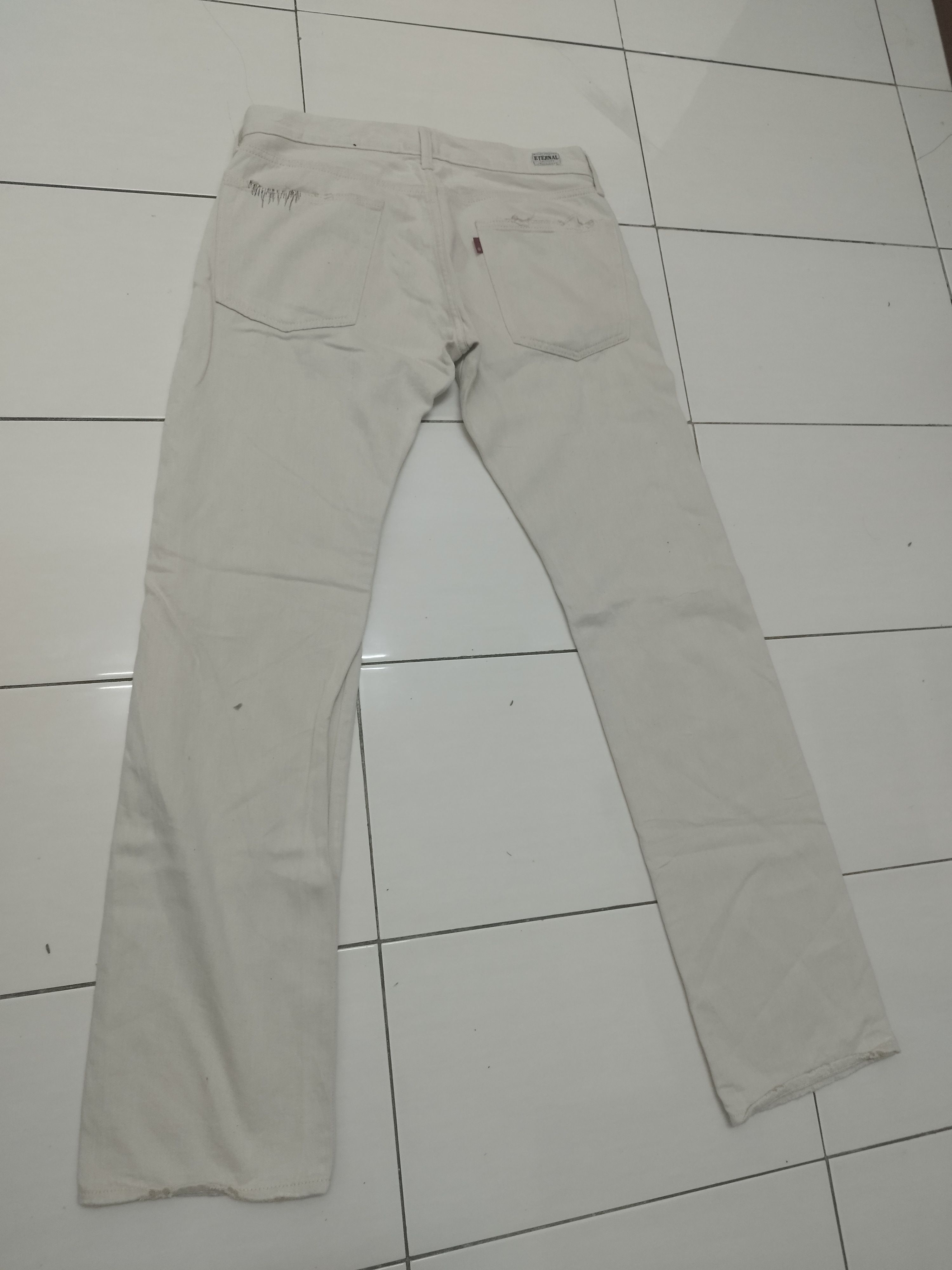 Eternal × Kapital ETERNAL DISTRESSED DENIM Size US 30 / EU 46 - 9 Thumbnail