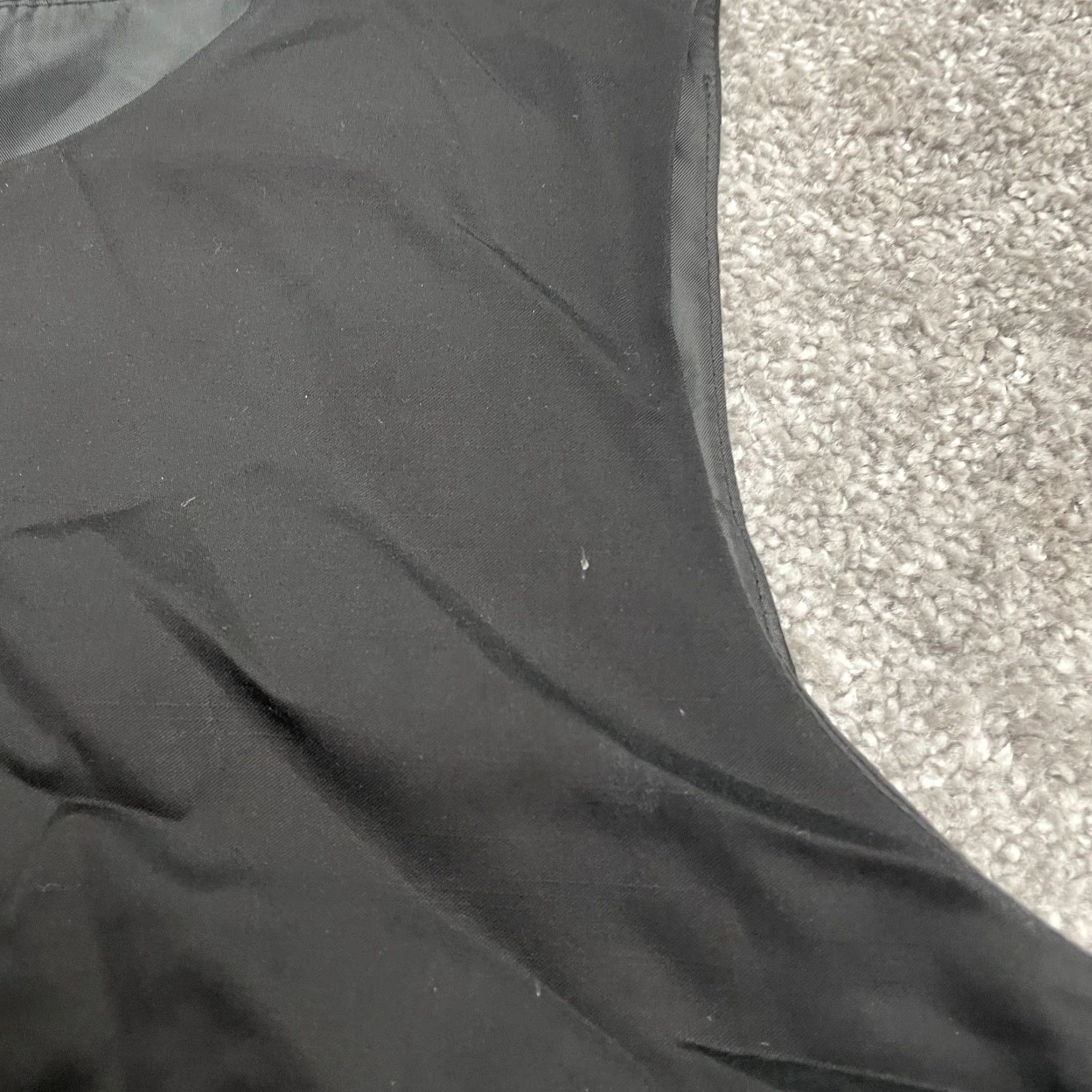 Talbots Talbots Tank Top Womens 16W Black Sleeveless Zip Work Basic Casual Solid Cotton Blend Shirt Mens Womens Girls Boys Size XXL / US 16-18 / IT 52-54 - 3 Thumbnail