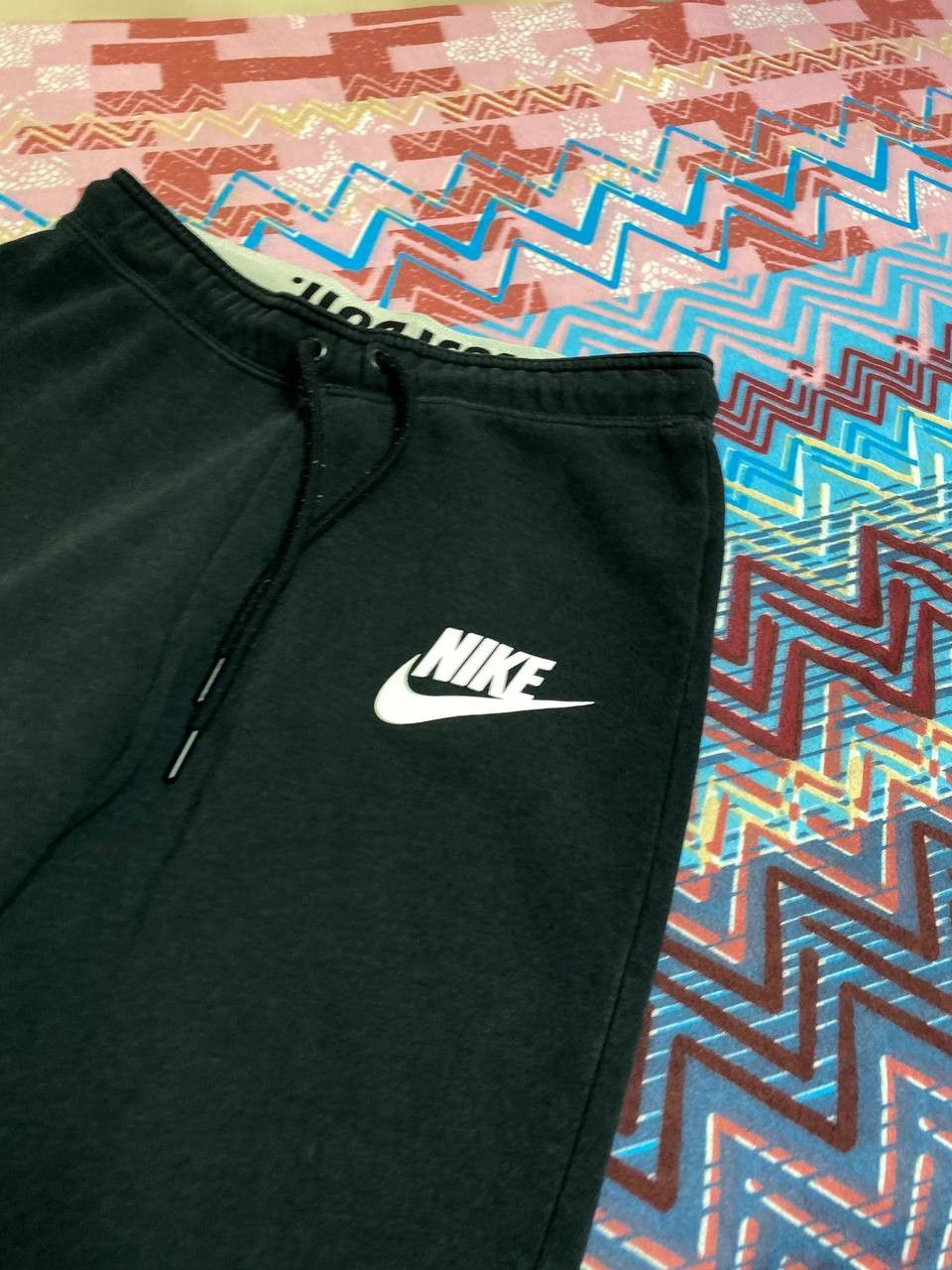 Nike × Vintage Nike tech black fleece joggers Size US 30 / EU 46 - 15 Thumbnail