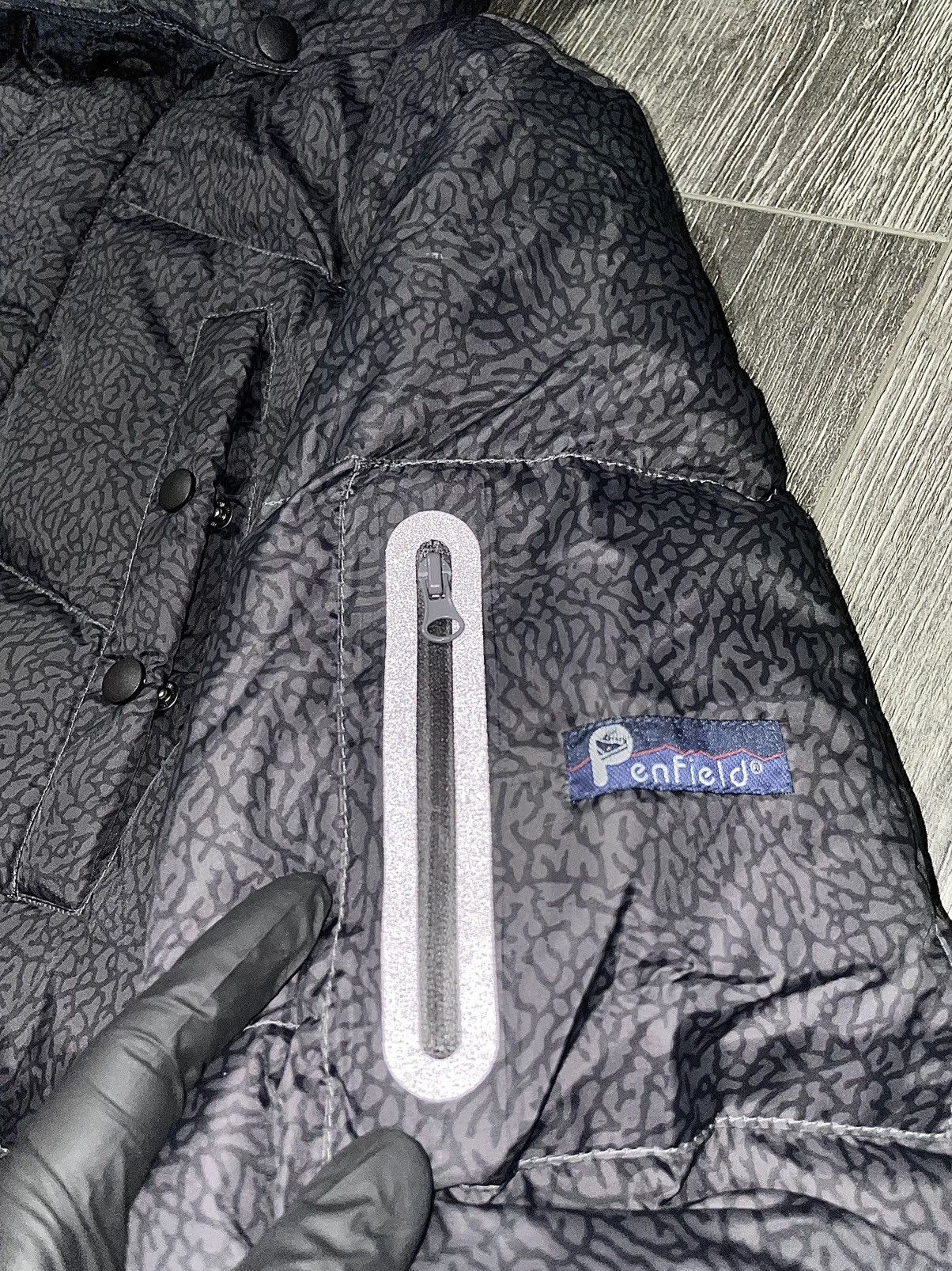KIKS TYO Japan Exclusive KIKSTYO x PENFIELD Cement Black Down Jacket Size US M / EU 48-50 / 2 - 4 Thumbnail