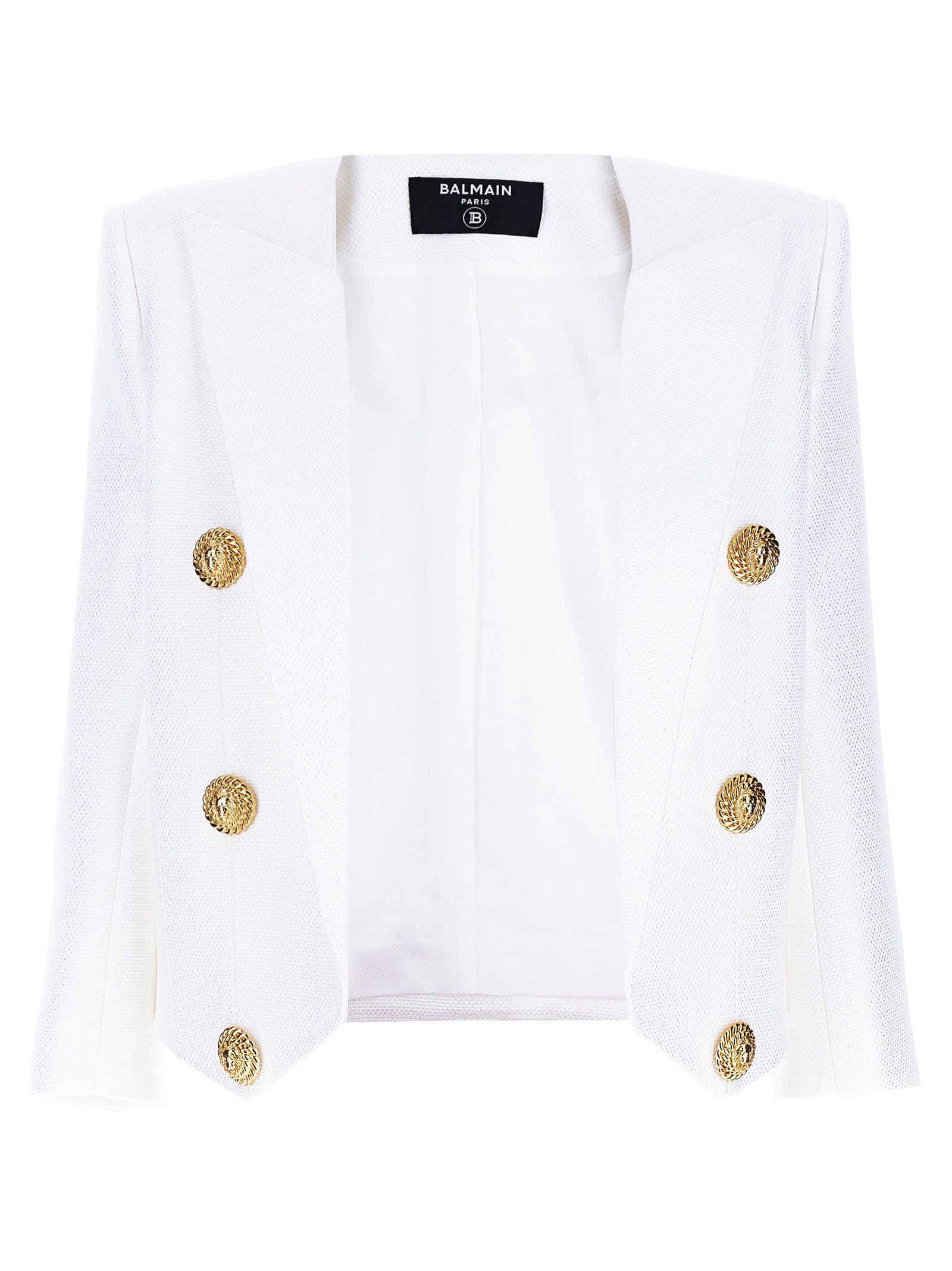 Balmain Blazer Spencer Size M / US 6-8 / IT 42-44 - 1 Thumbnail
