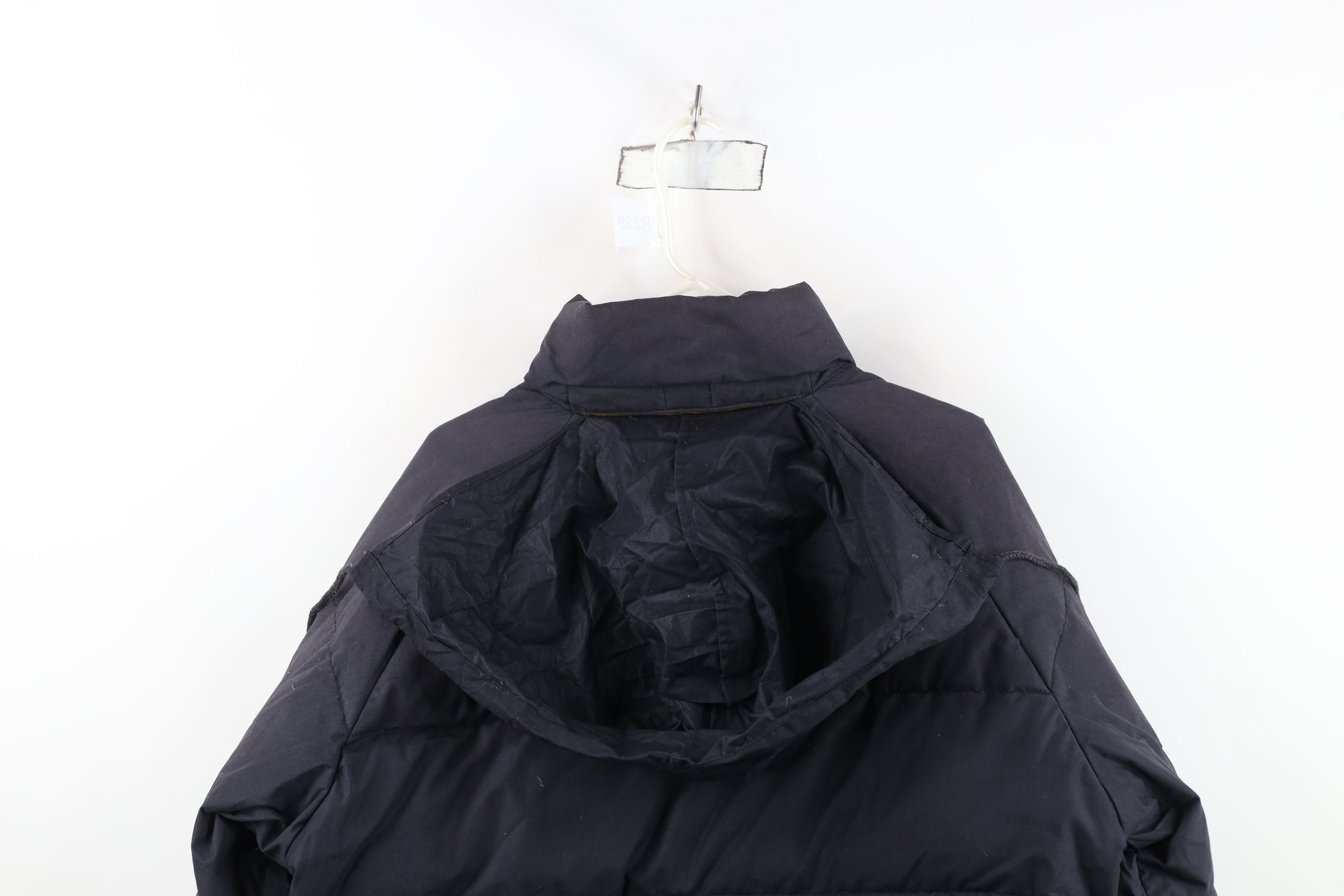Vintage Vintage 90s Streetwear Duck Down Puffer Jacket Charcoal Gray Size US L / EU 52-54 / 3 - 14 Thumbnail