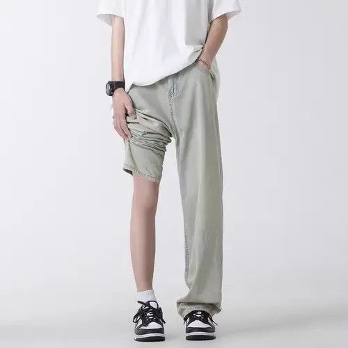 Japanese Brand Fukada x Arai Gray High Street Vintage Loose Jeans Size US 29 - 5 Thumbnail