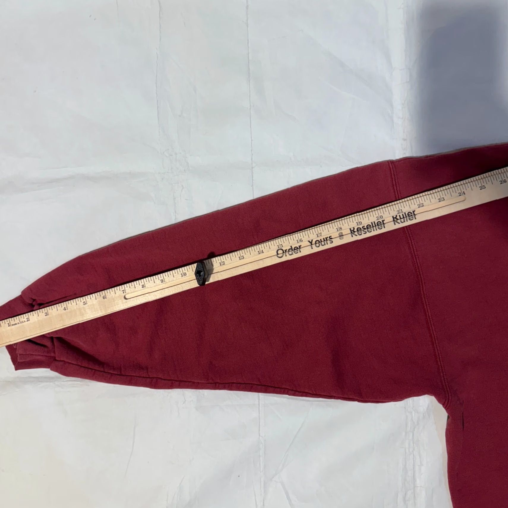 Hanes VINTAGE Hanes Sweatshirt Crew Neck 2XL Red Logo Graphic Print Heavyweight Cotton Fleece Pullover Men 90s Size US XXL / EU 58 / 5 - 5 Thumbnail