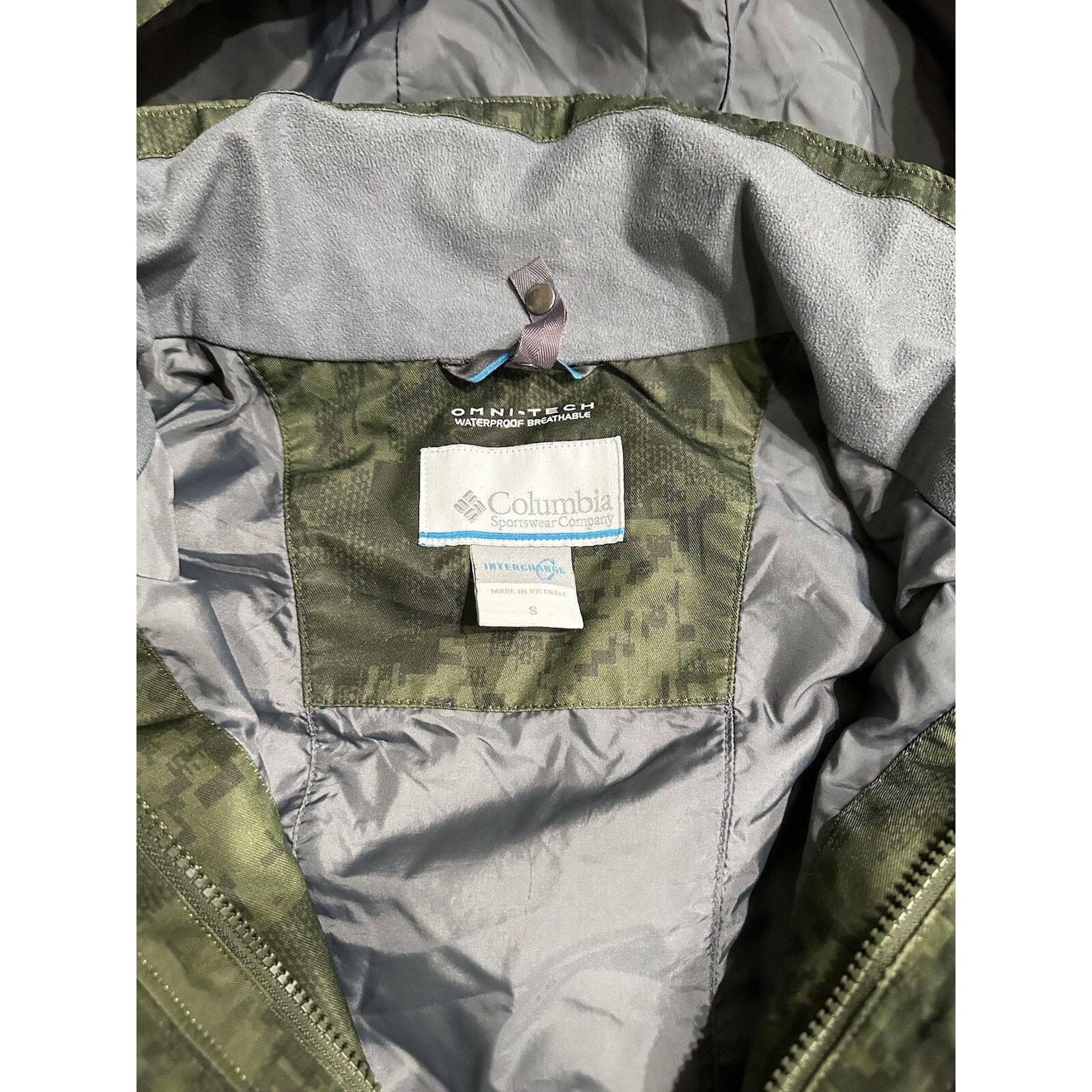 Columbia Columbia Men's Nordic Point II Interchange Jacket Green Camo Size US S / EU 44-46 / 1 - 4 Thumbnail