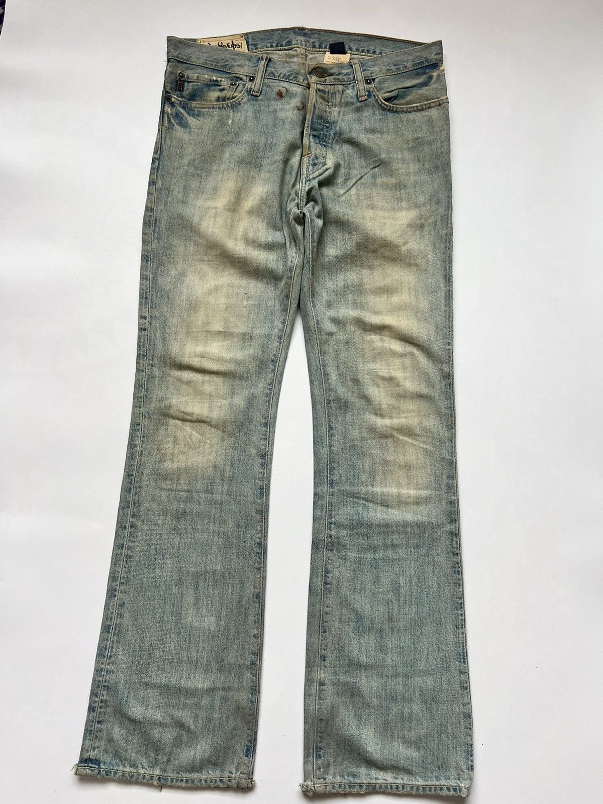 Abercrombie & Fitch Rusty Abercrombie & Fitch Fly Button Low Rise Slim Boot Size US 34 / EU 50 - 8 Thumbnail