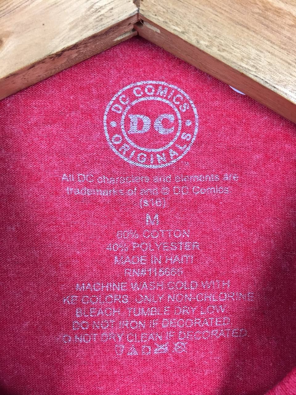 DC Comics × Vintage DC Comics Originals The Flash Logo Superheroes Tee Size US M / EU 48-50 / 2 - 7 Thumbnail