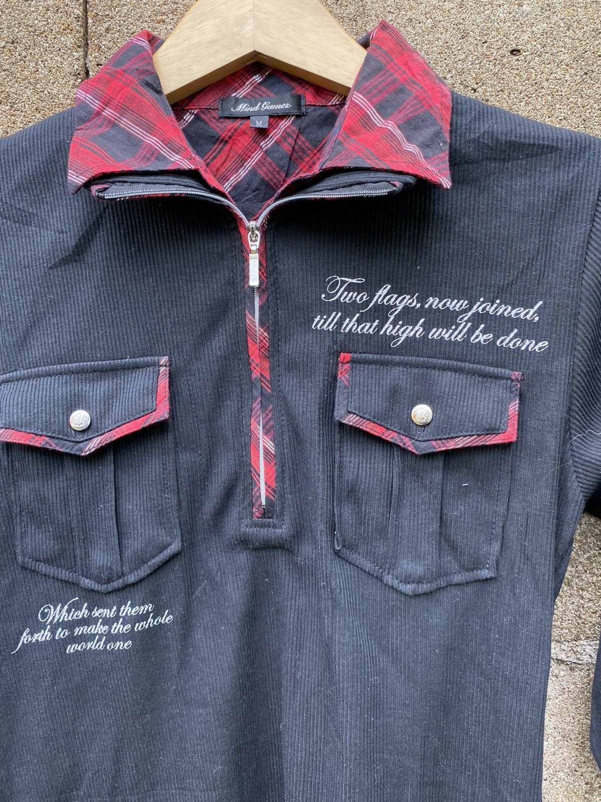 PPFM Mind games poem double layers polo shirts lgb style Size US M / EU 48-50 / 2 - 7 Thumbnail