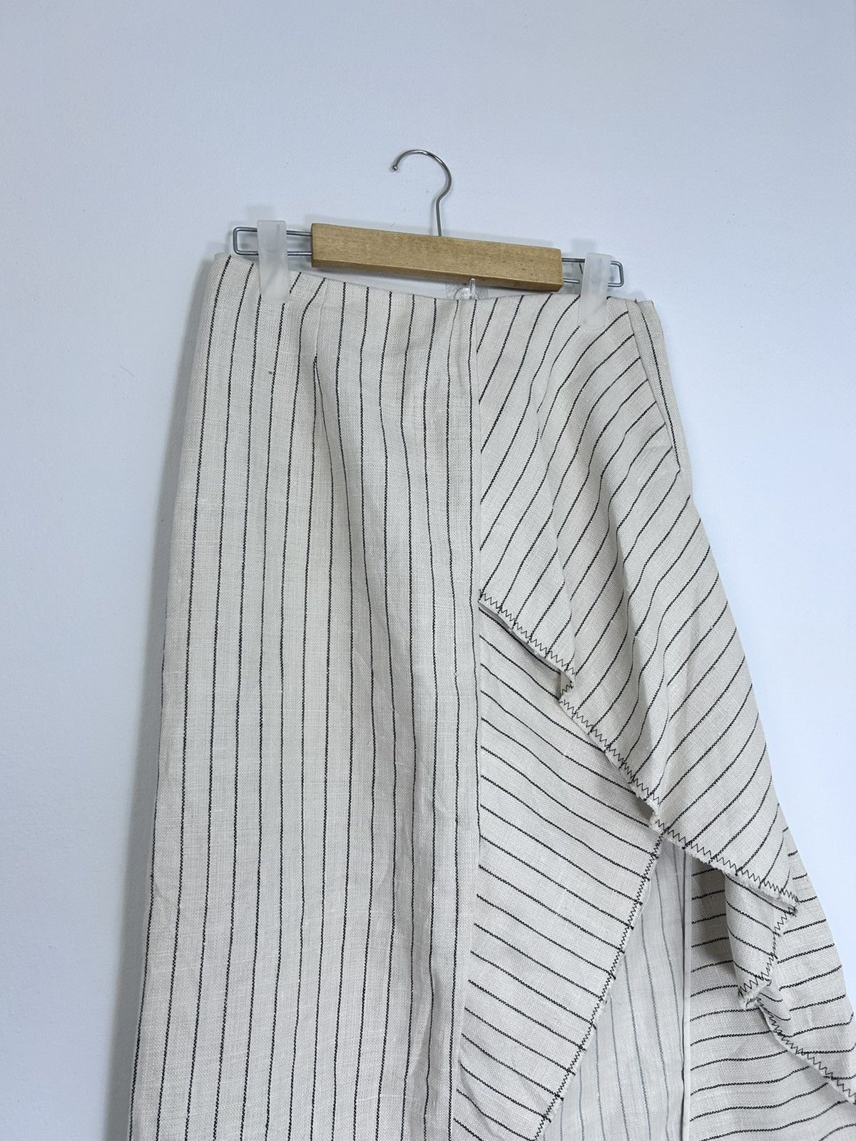 3.1 Phillip Lim 3.1 Philip Lim Asymmetrical Striped Skirt Size 30" / US 8 / IT 44 - 2 Thumbnail
