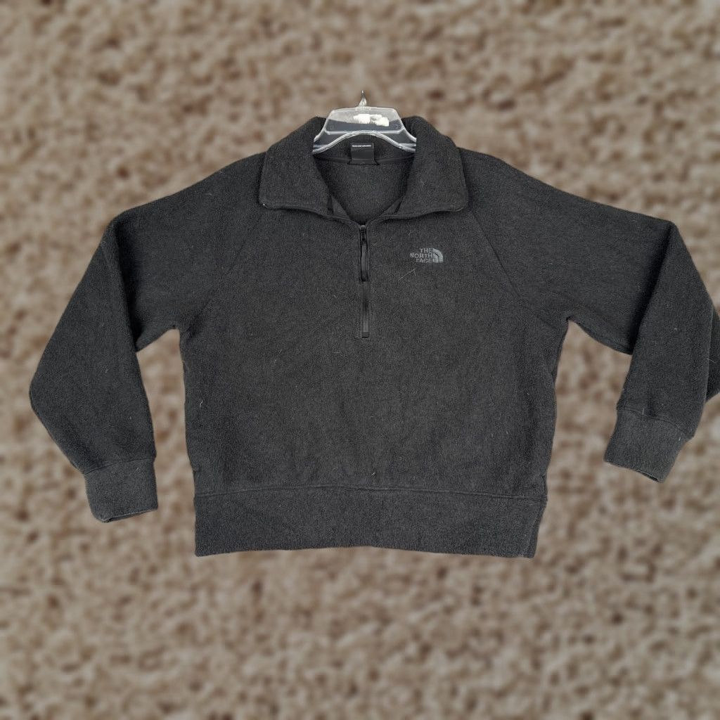 The North Face The North Face Jacket Womens Medium Black Fleece 1/4 Zip Pullover Outdoor Hiking Size M / US 6-8 / IT 42-44 - 1 Thumbnail