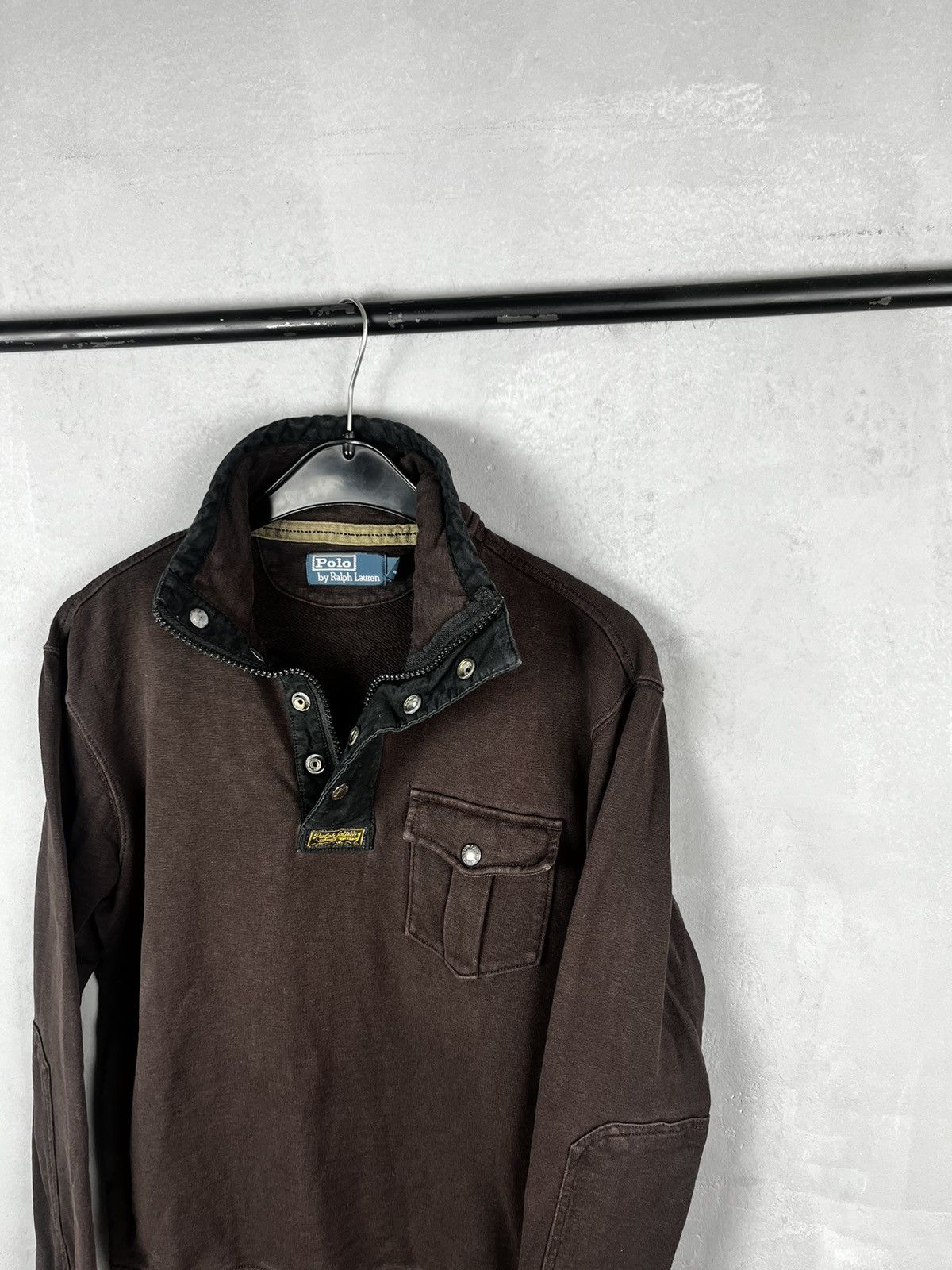 Polo Ralph Lauren × Ralph Lauren × Vintage POLO RALPH LAUREN HALF BUTTON & ZIPPER TALON ZIP Size US S / EU 44-46 / 1 - 2 Thumbnail
