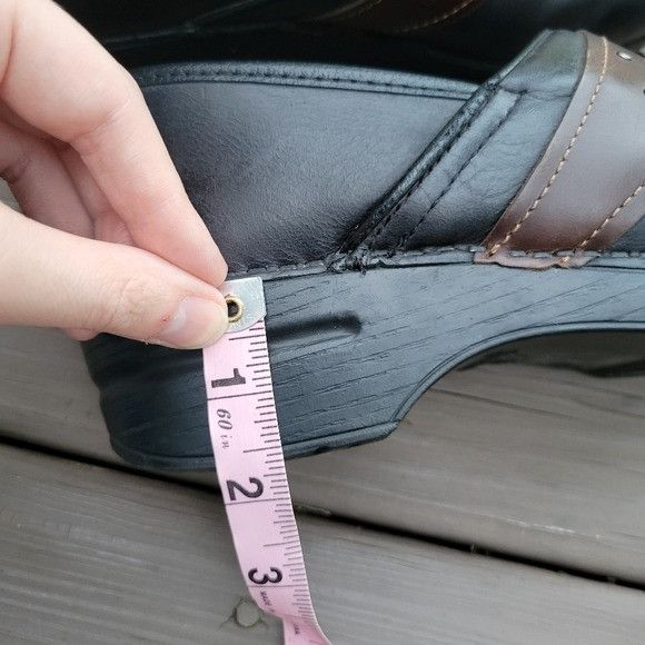 Dansko Dansko Professional Pavan 2 Tone Black Brown Leather Heritag Size US 10.5 / IT 40.5 - 9 Thumbnail