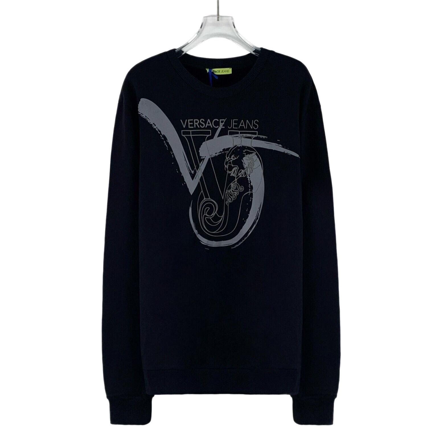 Versace Versace Jeans Printed Logo Sweatshirt XL Size US XL / EU 56 / 4 - 1 Thumbnail